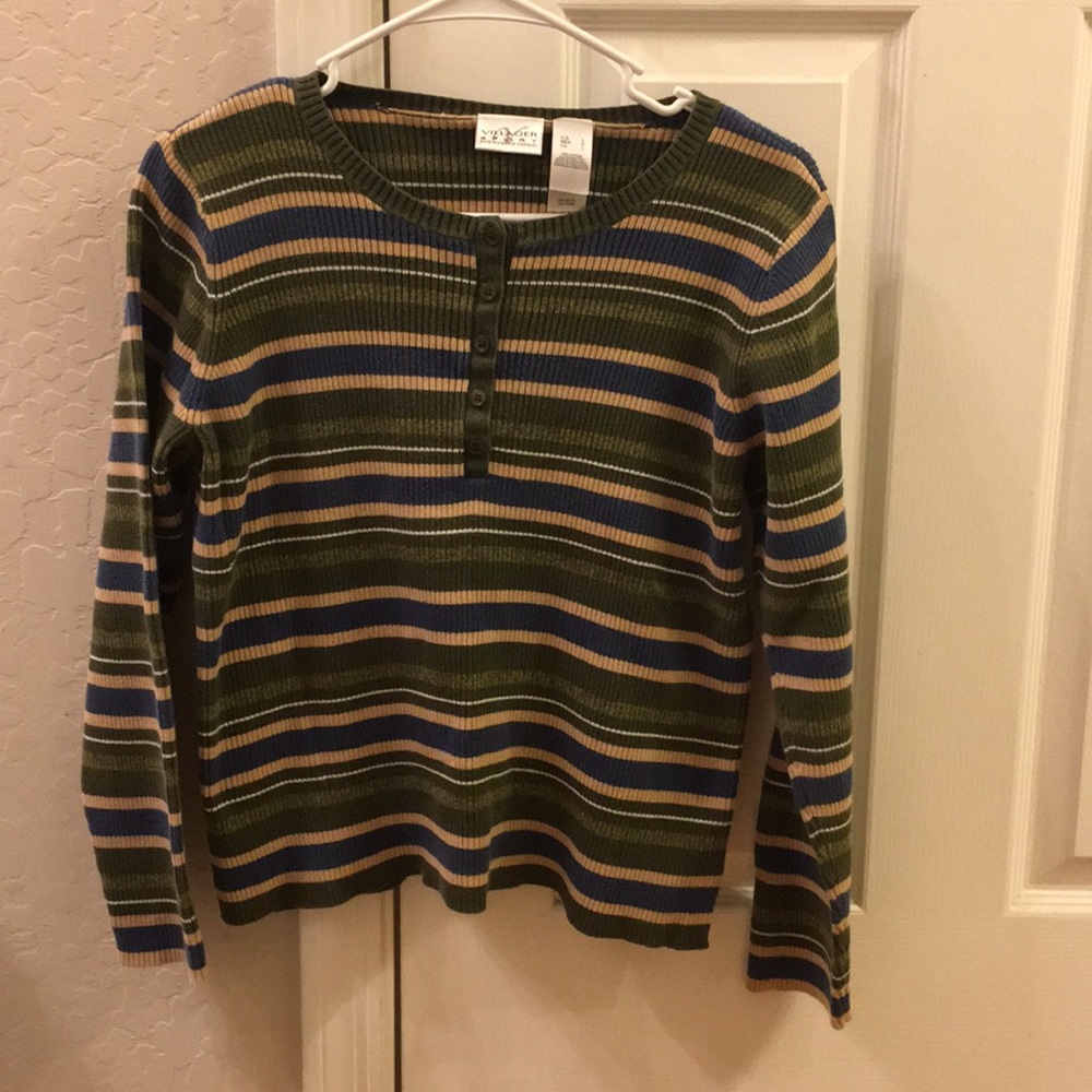 Striped Long Sleeve Shirt